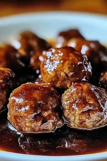Salisbury Steak Meatballs