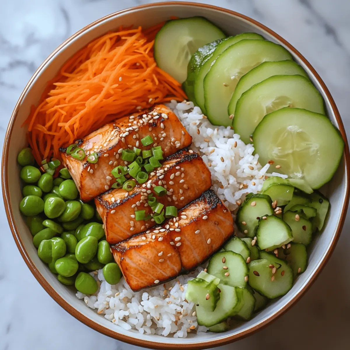Salmon Rice Bowl