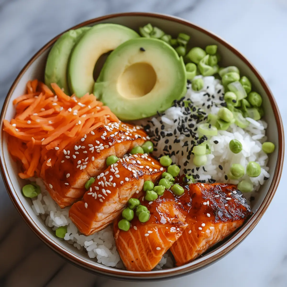 Salmon Rice Bowl