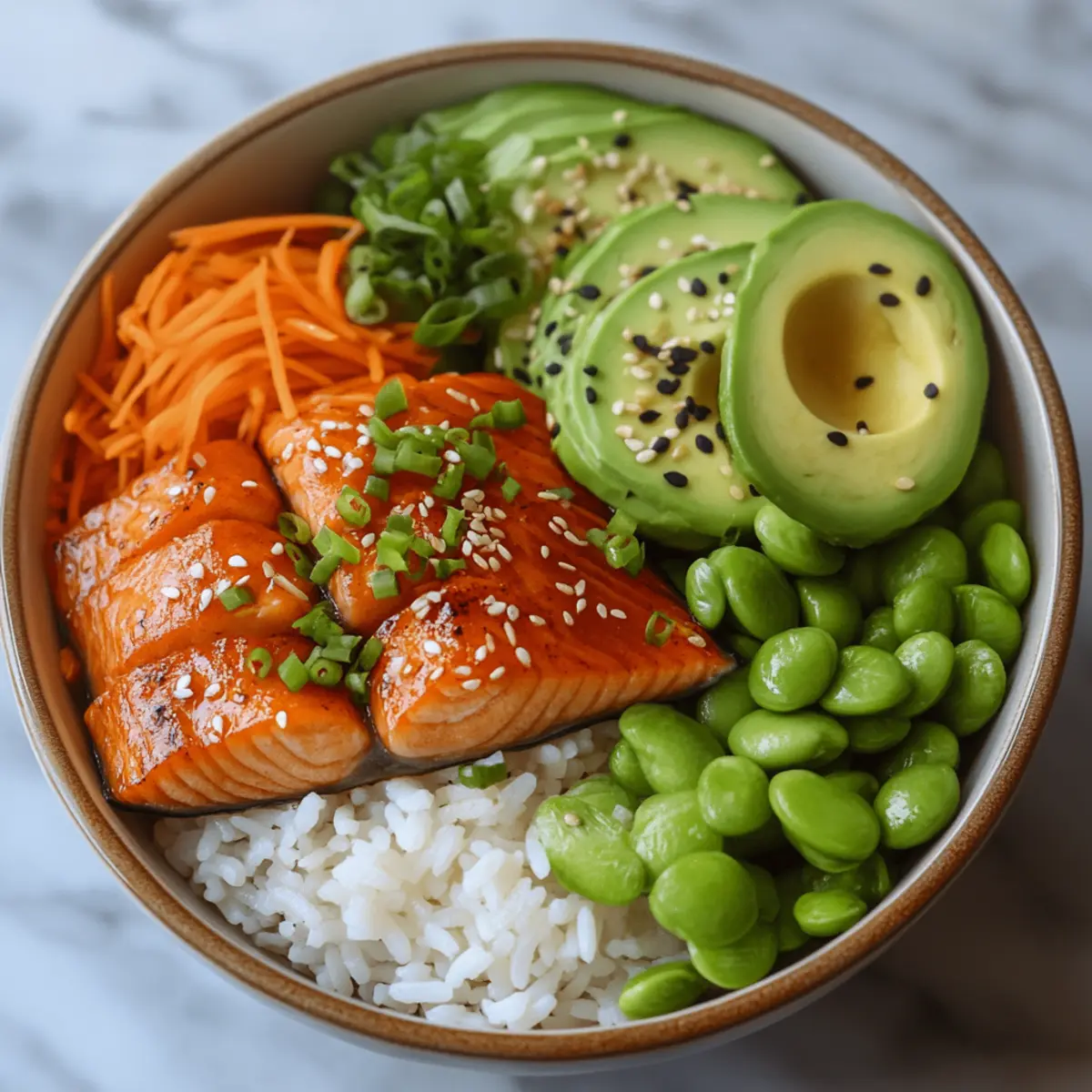 Salmon Rice Bowl