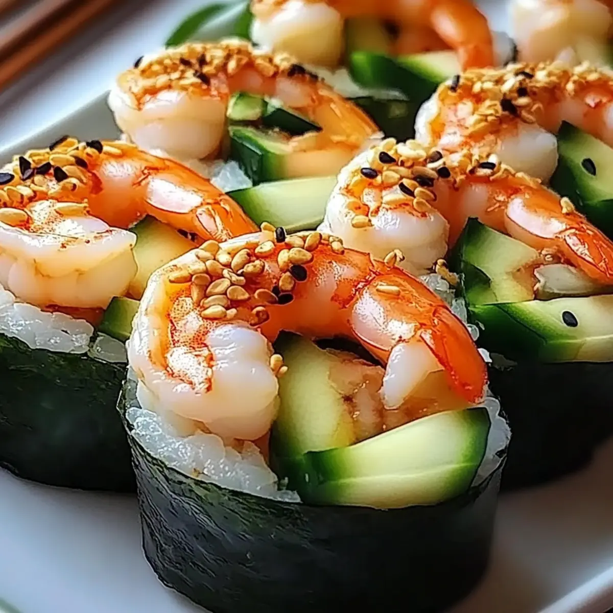Shrimp Sushi Boats