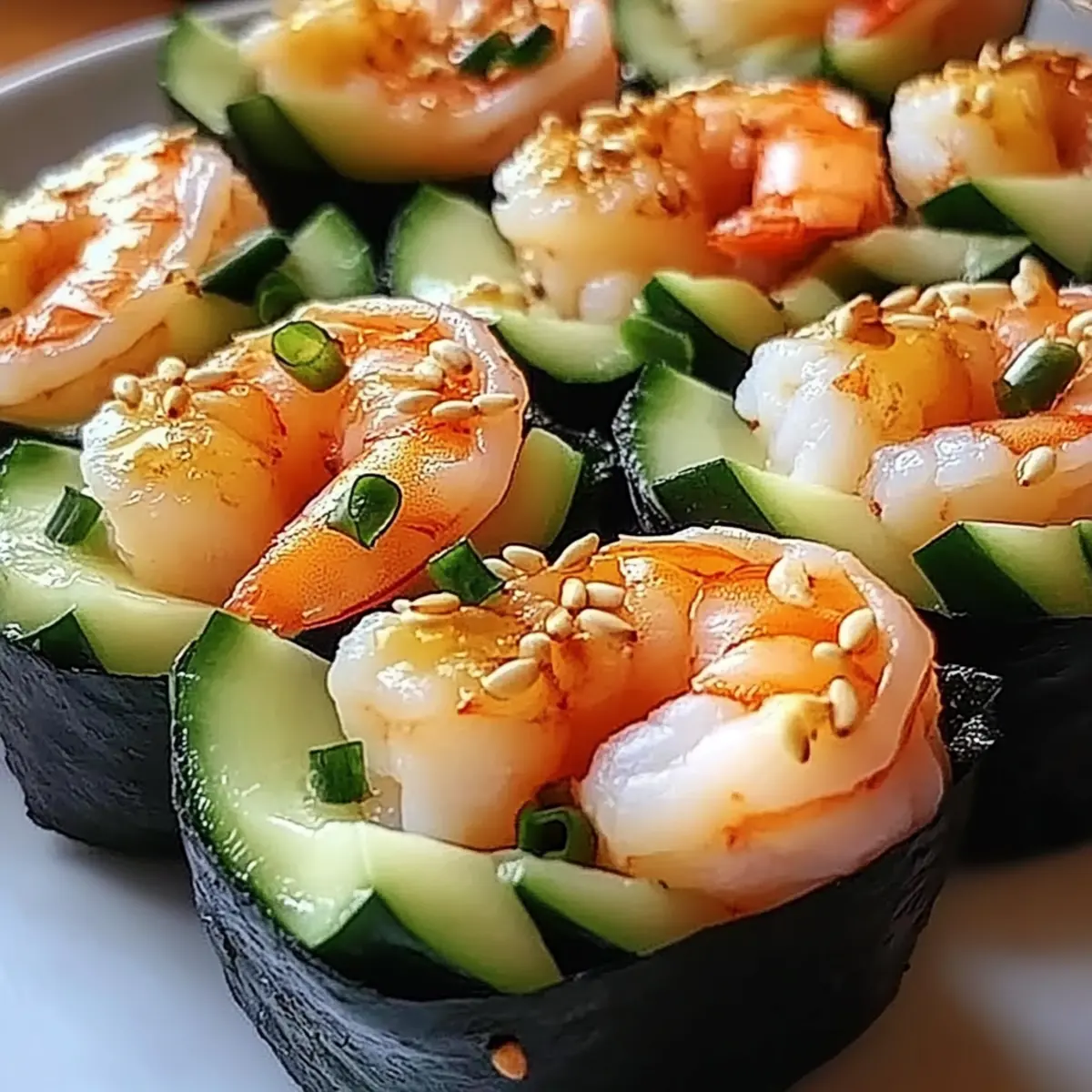 Shrimp Sushi Boats