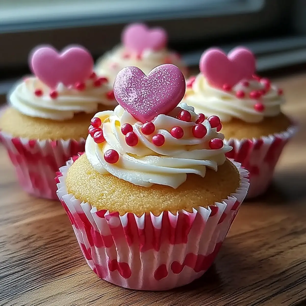 Valentine Themed Cupcakes