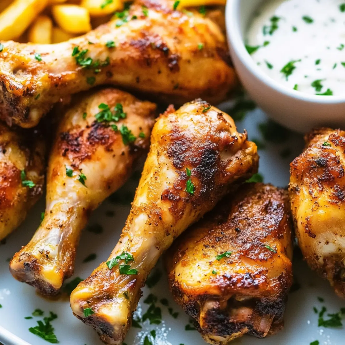 Air Fryer Chicken Drumsticks