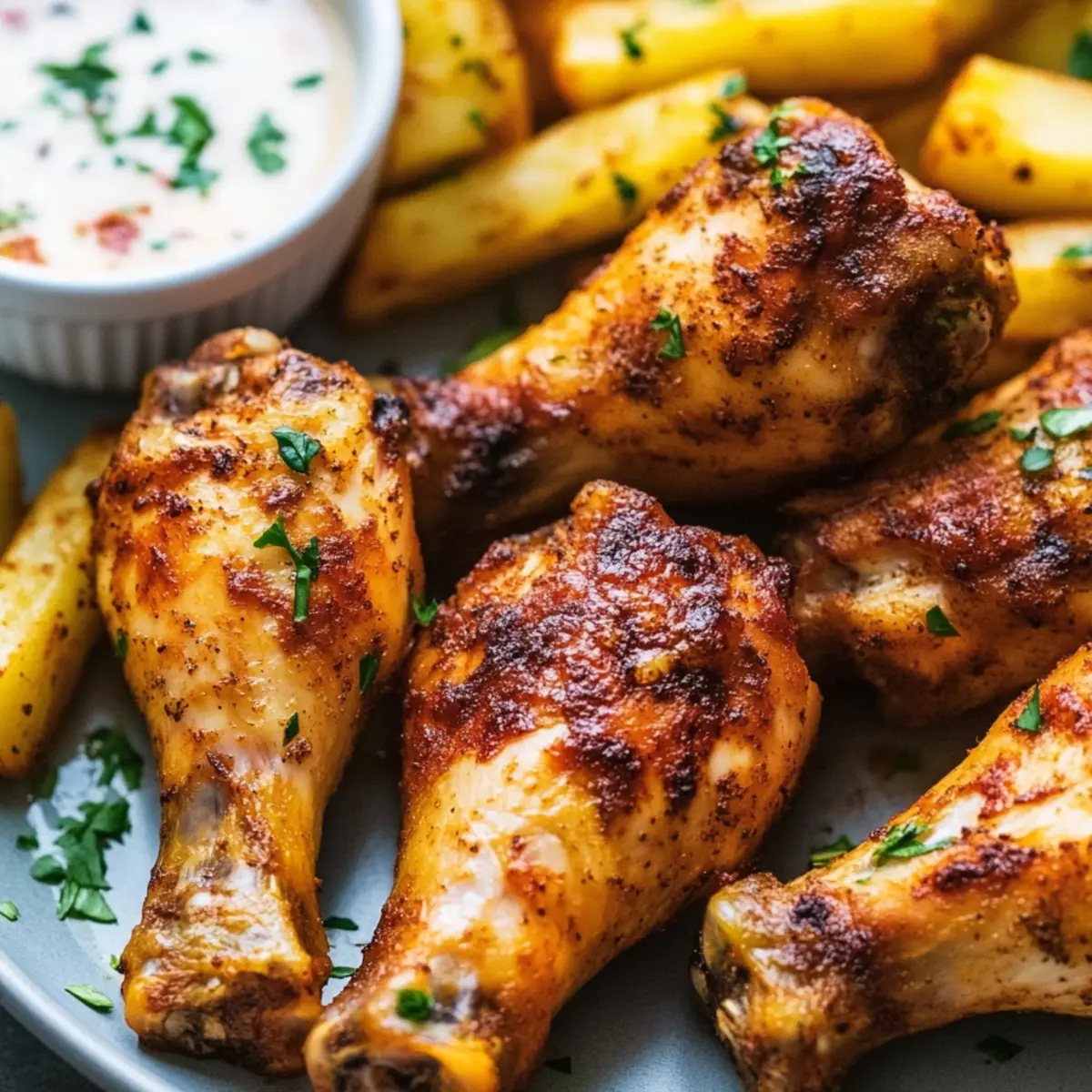 Air Fryer Chicken Drumsticks