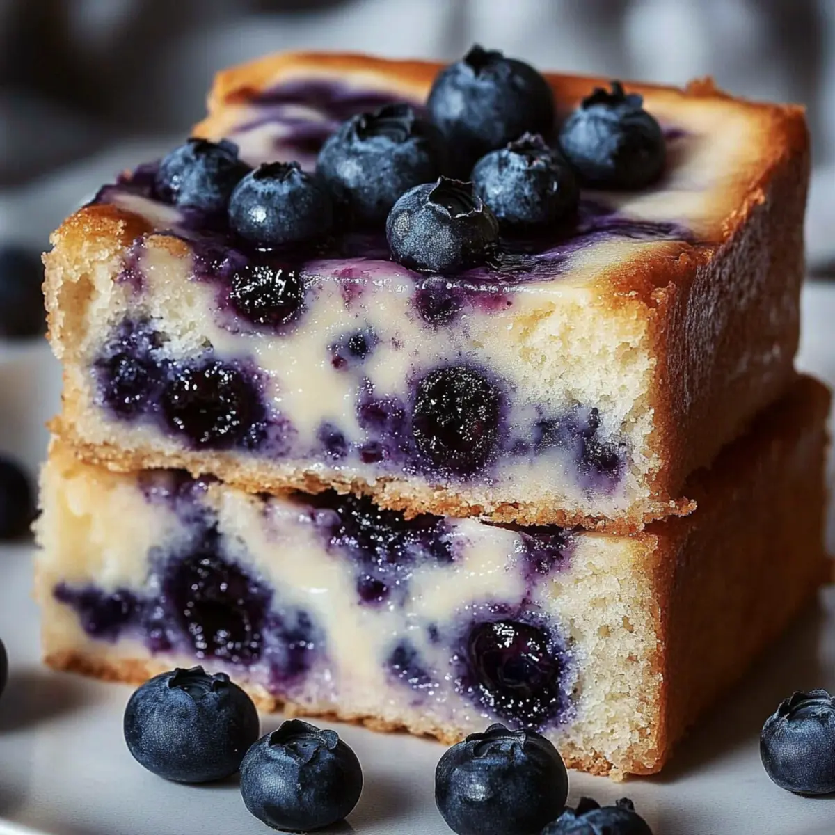 Blueberry Cream Cheese Bread