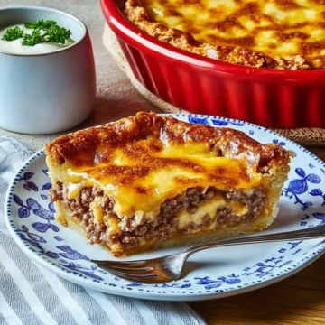 Cheeseburger Pie