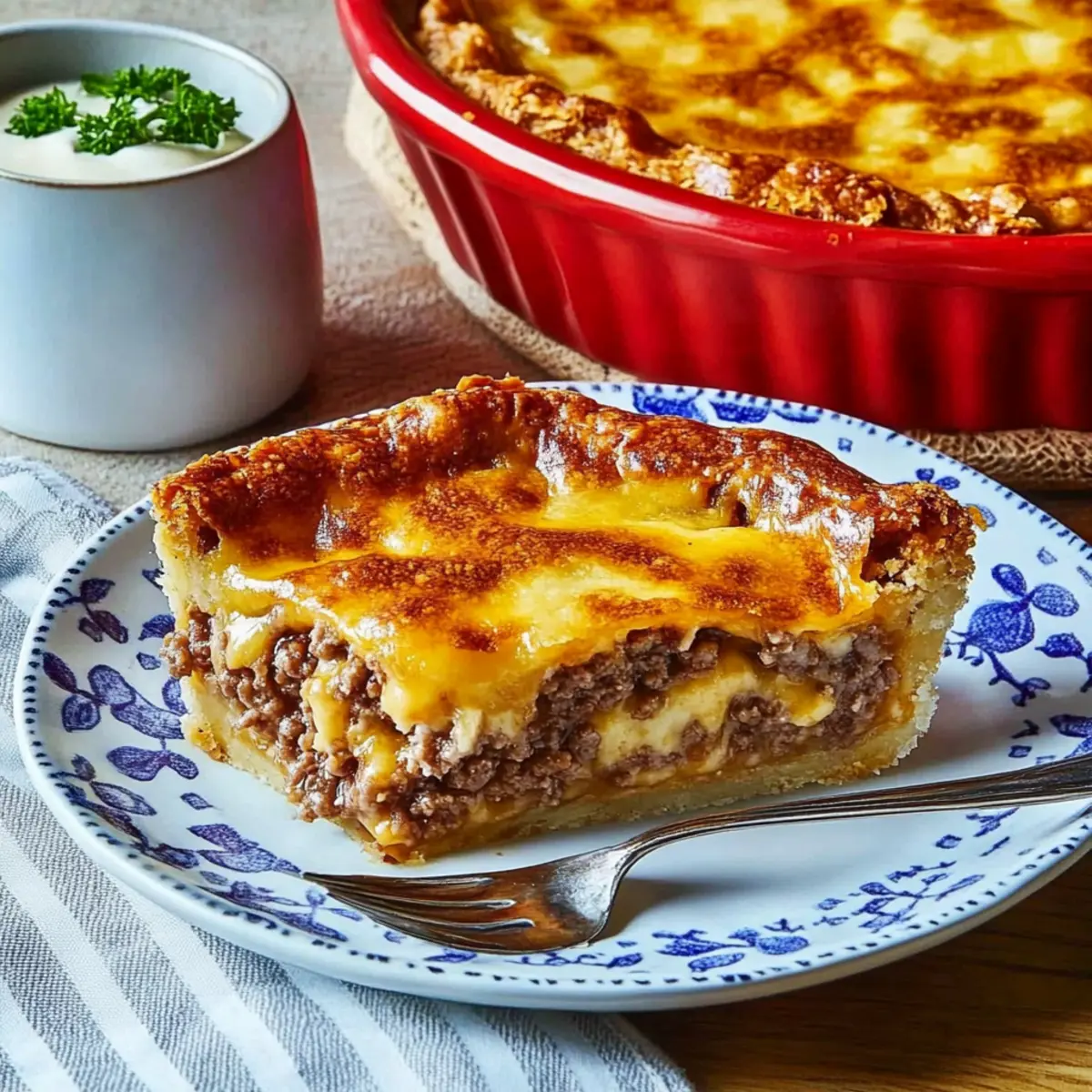 Cheeseburger Pie