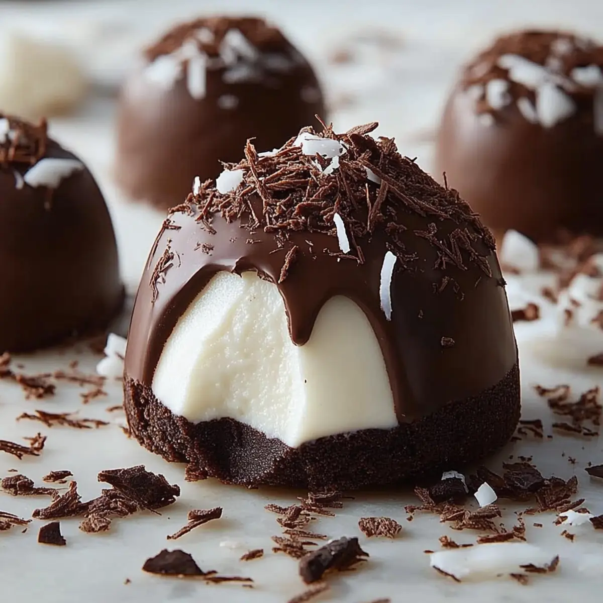 Coconut Crème Chocolates