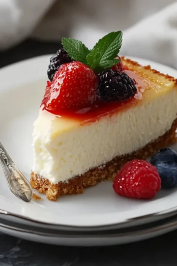 Cottage Cheese Cheesecake