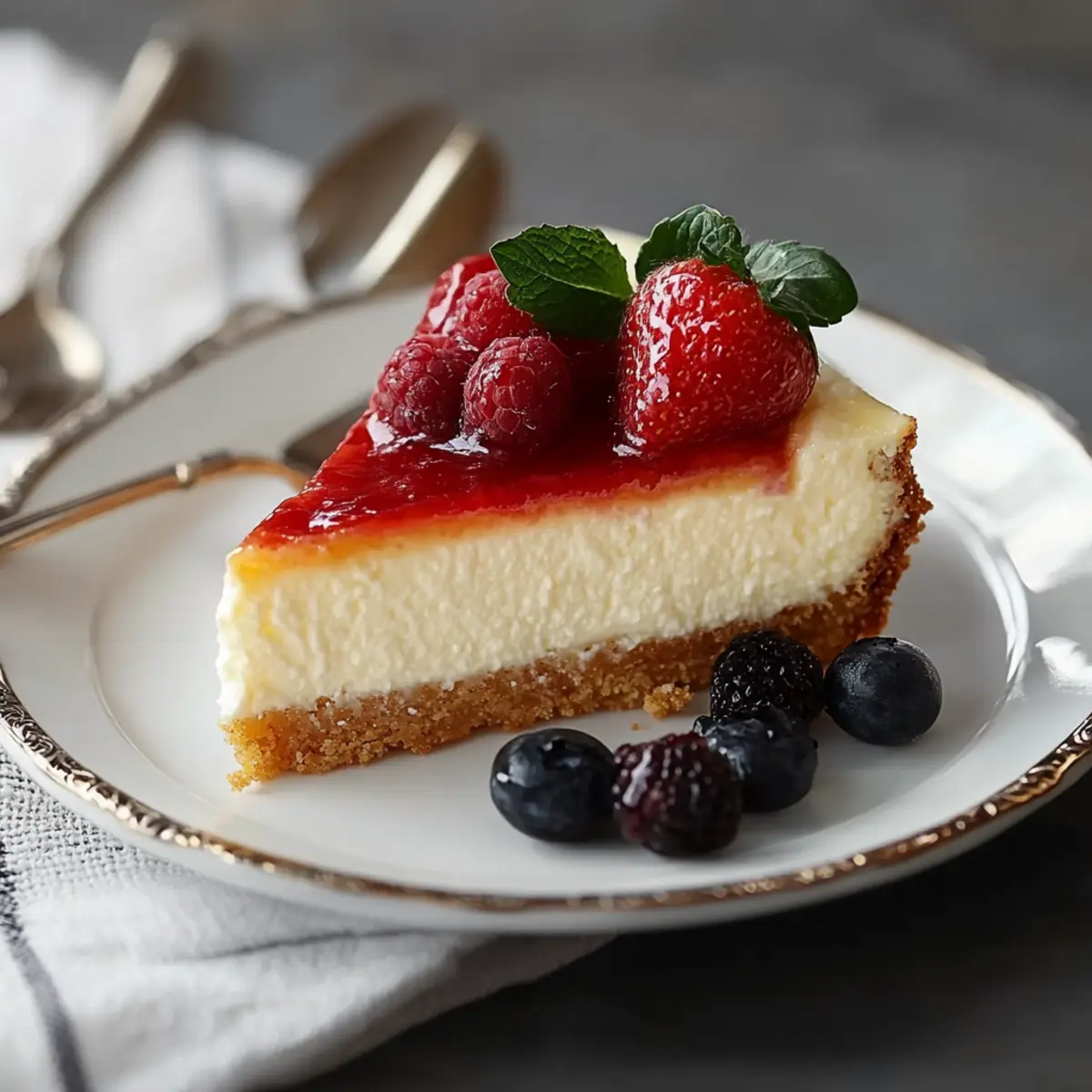 Cottage Cheese Cheesecake