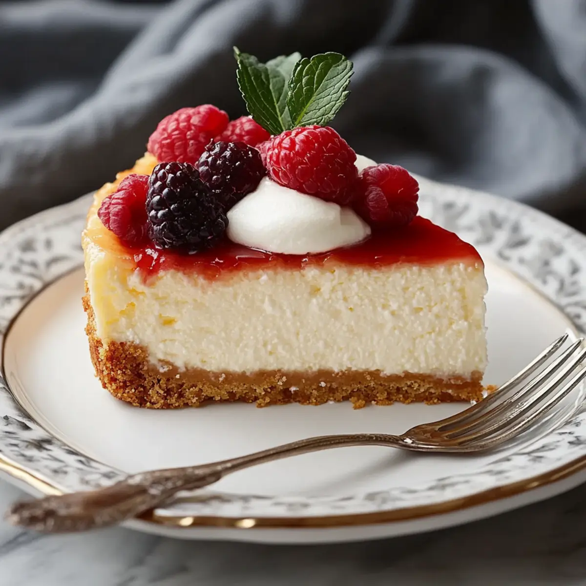 Cottage Cheese Cheesecake