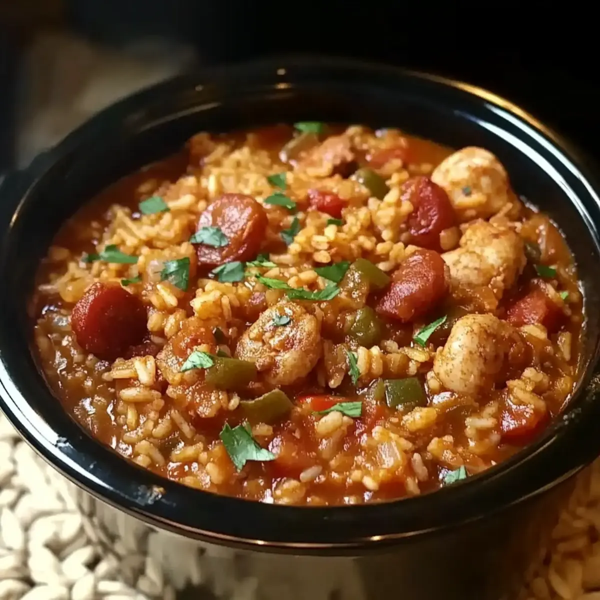 Crock Pot Jambalaya