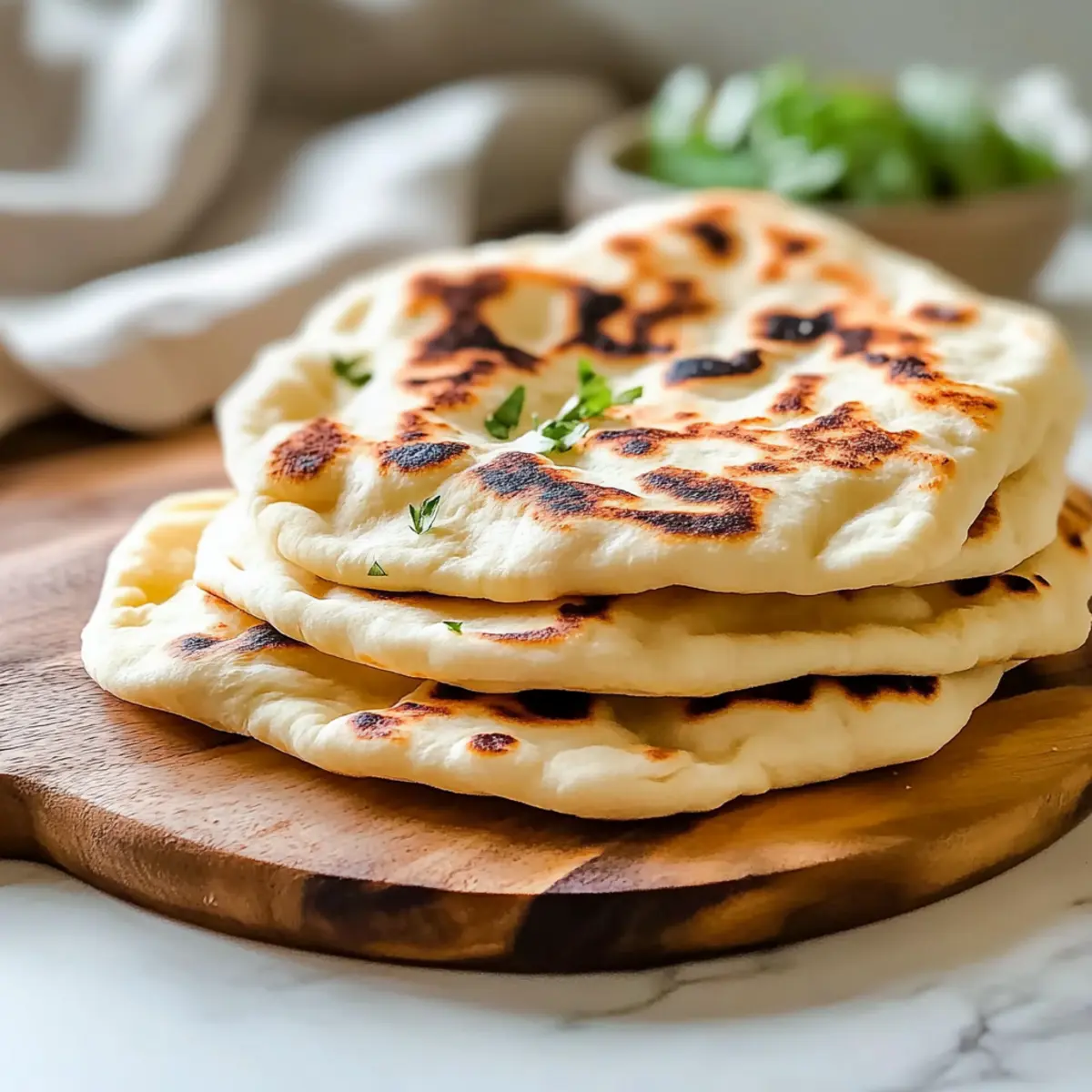 Fluffy Greek Pita