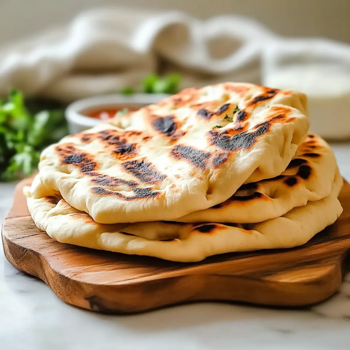 Fluffy Greek Pita