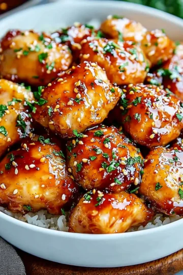 Honey Garlic Chicken Thighs