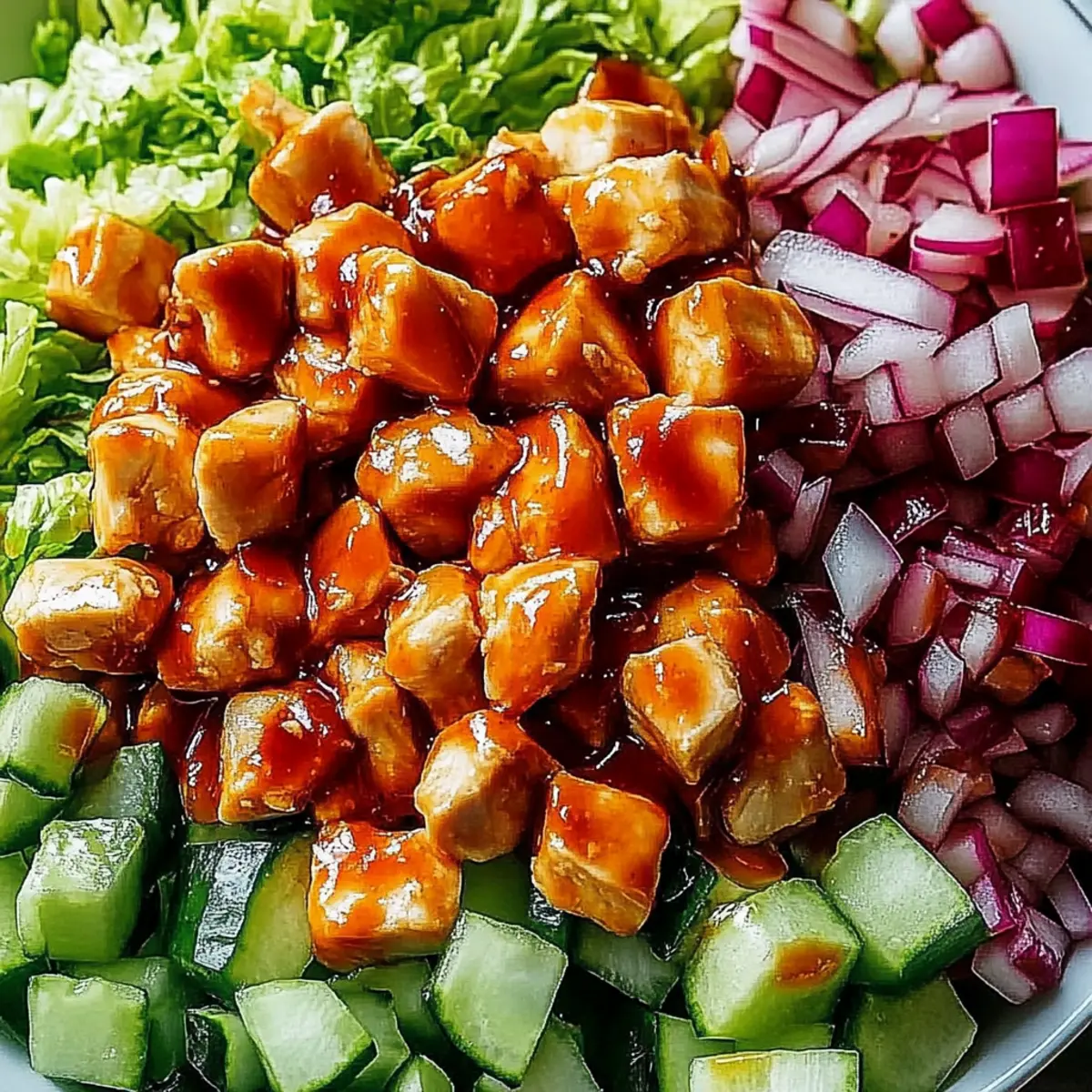 Honey Hot Chicken Salad