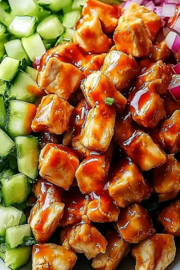 Honey Hot Chicken Salad