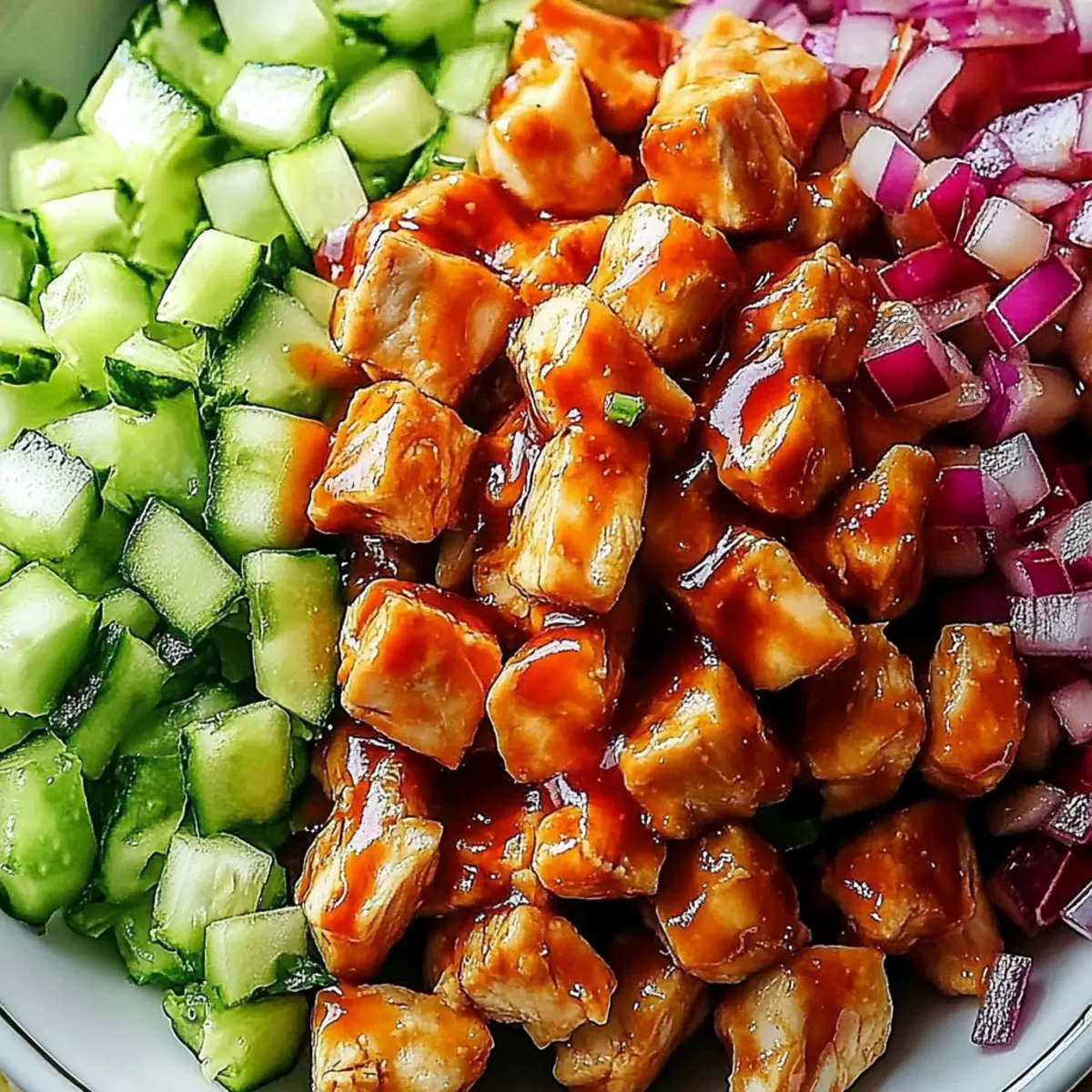 Honey Hot Chicken Salad