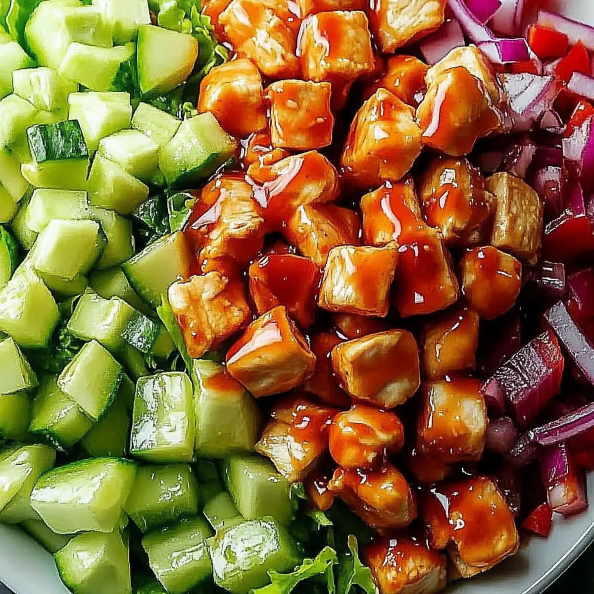 Honey Hot Chicken Salad