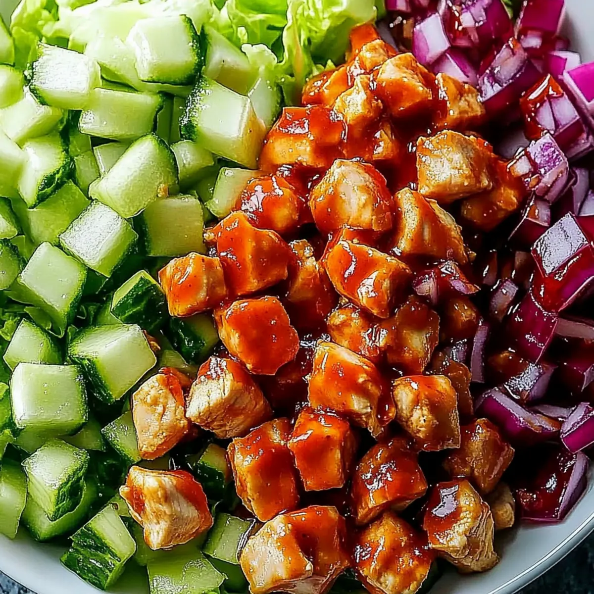 Honey Hot Chicken Salad
