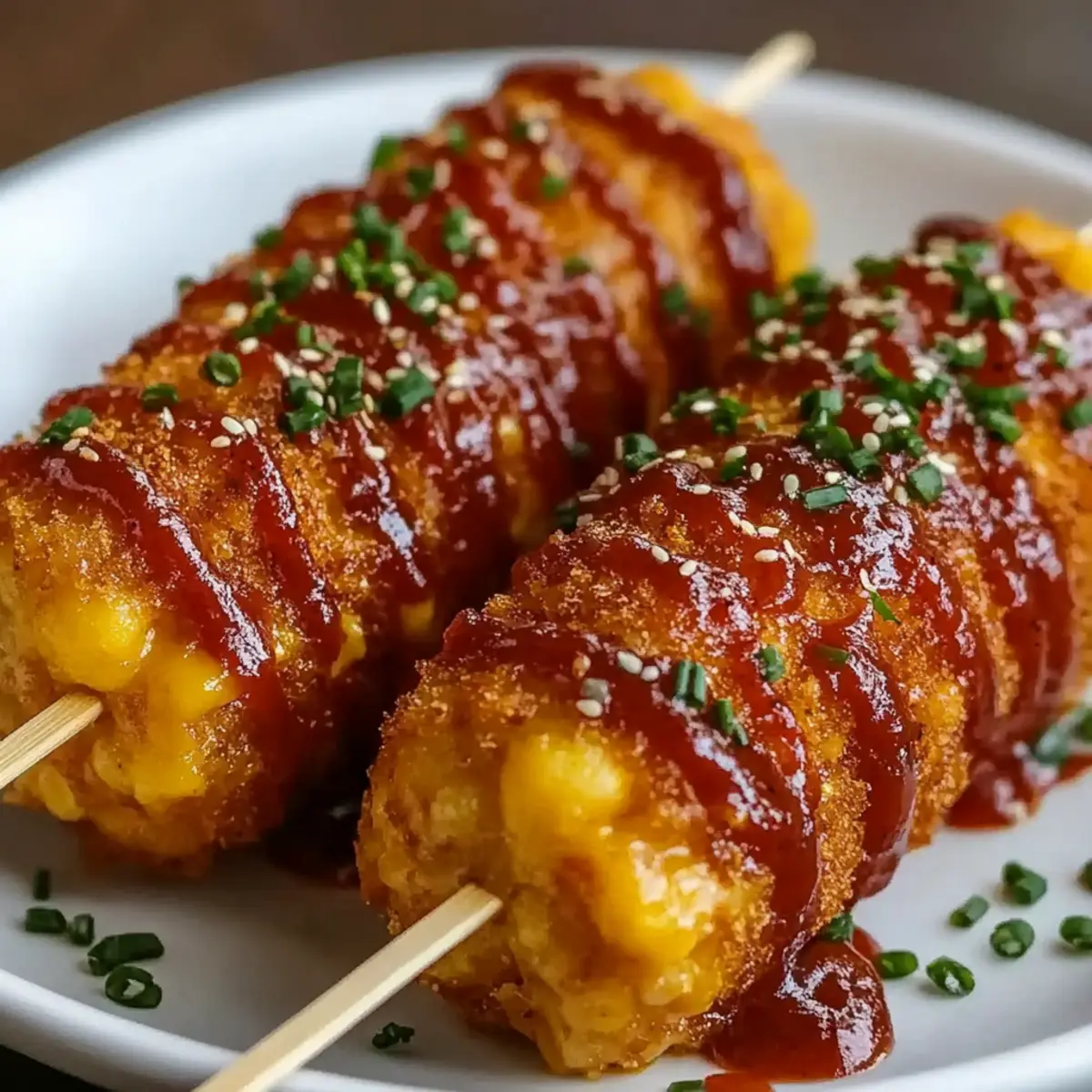 Mac and Cheese Korean Corn Dog