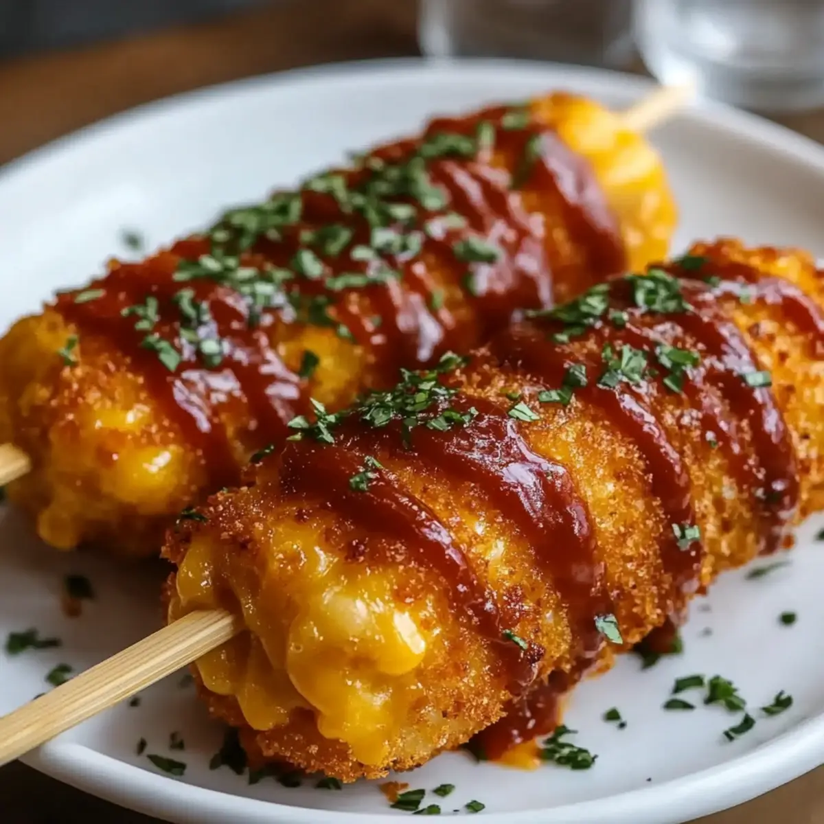 Mac and Cheese Korean Corn Dog