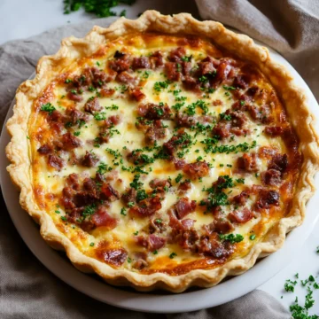 Meat Lovers Quiche