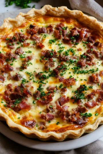 Meat Lovers Quiche