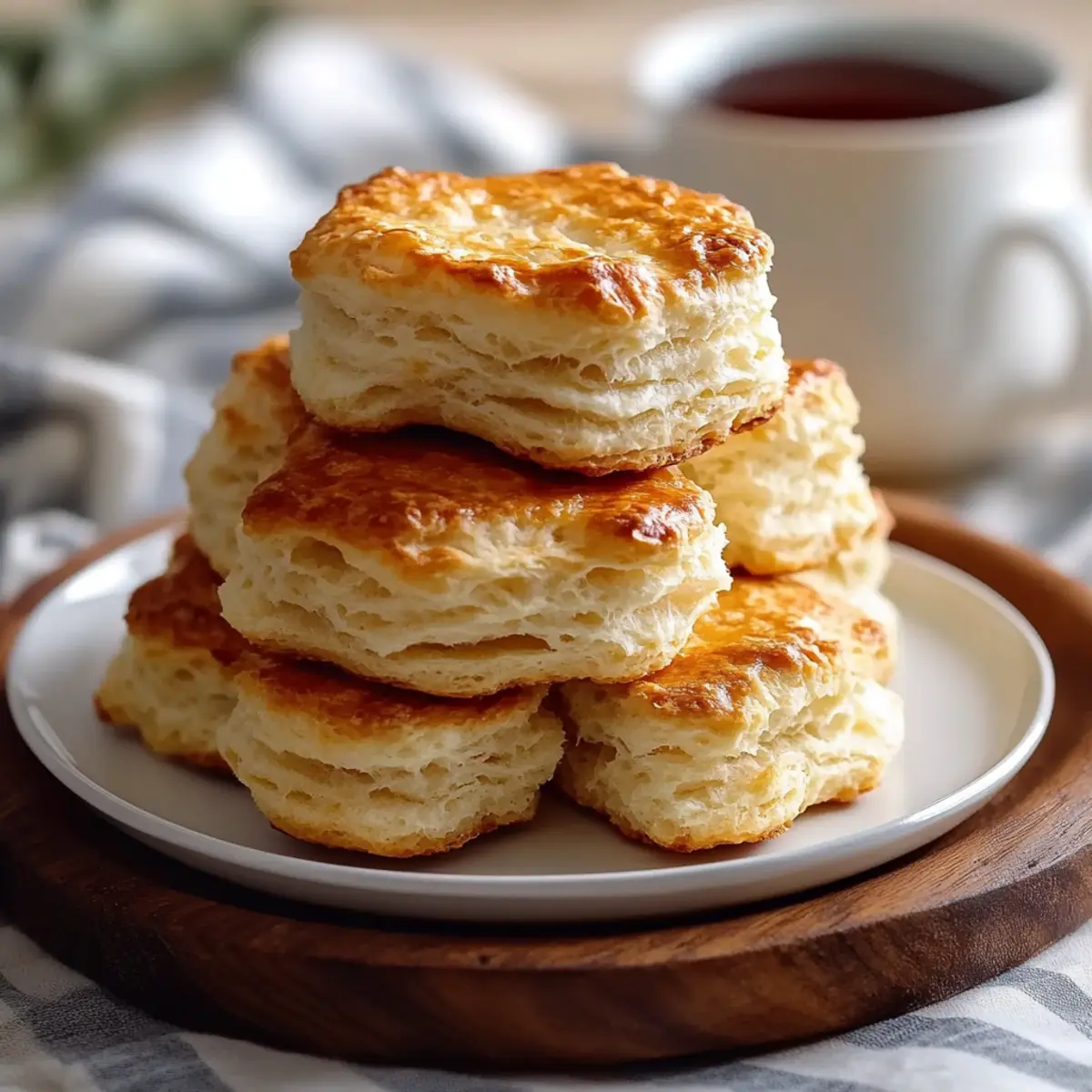 Mile-High Buttermilk Biscuits