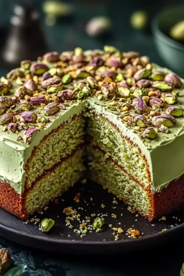 Moist Pistachio Cake