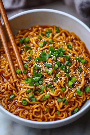 Saucy Ramen Noodles