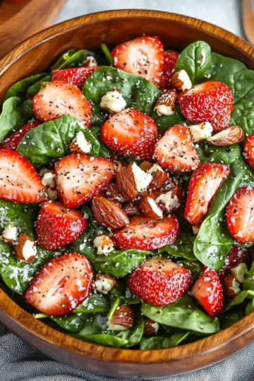 Spinach Strawberry Salad
