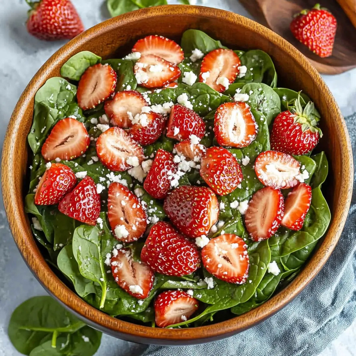 Spinach Strawberry Salad
