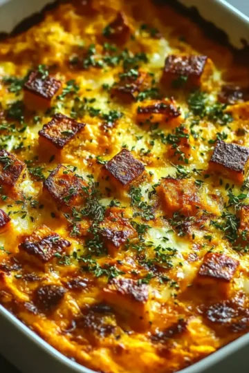 Sweet Potato Egg Casserole