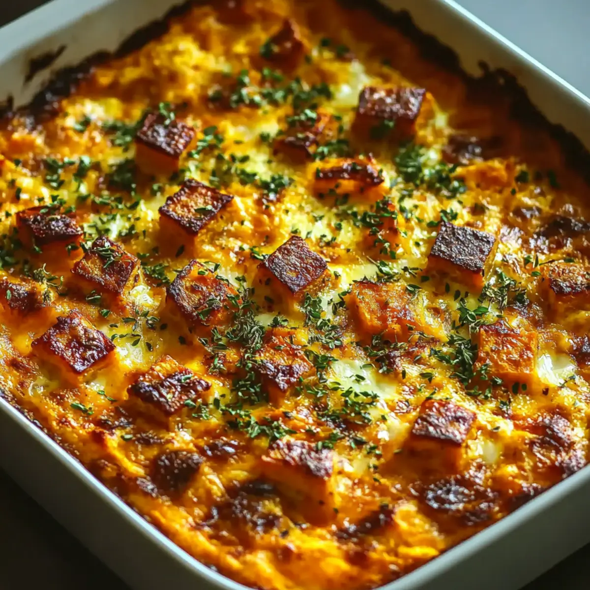 Sweet Potato Egg Casserole